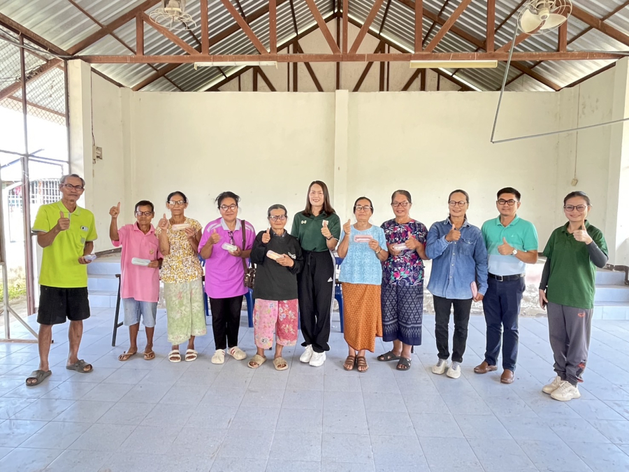 วันที่ 2 กันยายน 2568 งานสาธารณสุข สำนักปลัด องค์การบริหารส่วนตำบลโนนสมบูรณ์ ได้จัดทำโครงการแว่นสวยตาใส ใส่ใจดวงตาผู้สูงอายุ ประจำปีงบประมาณ 2568